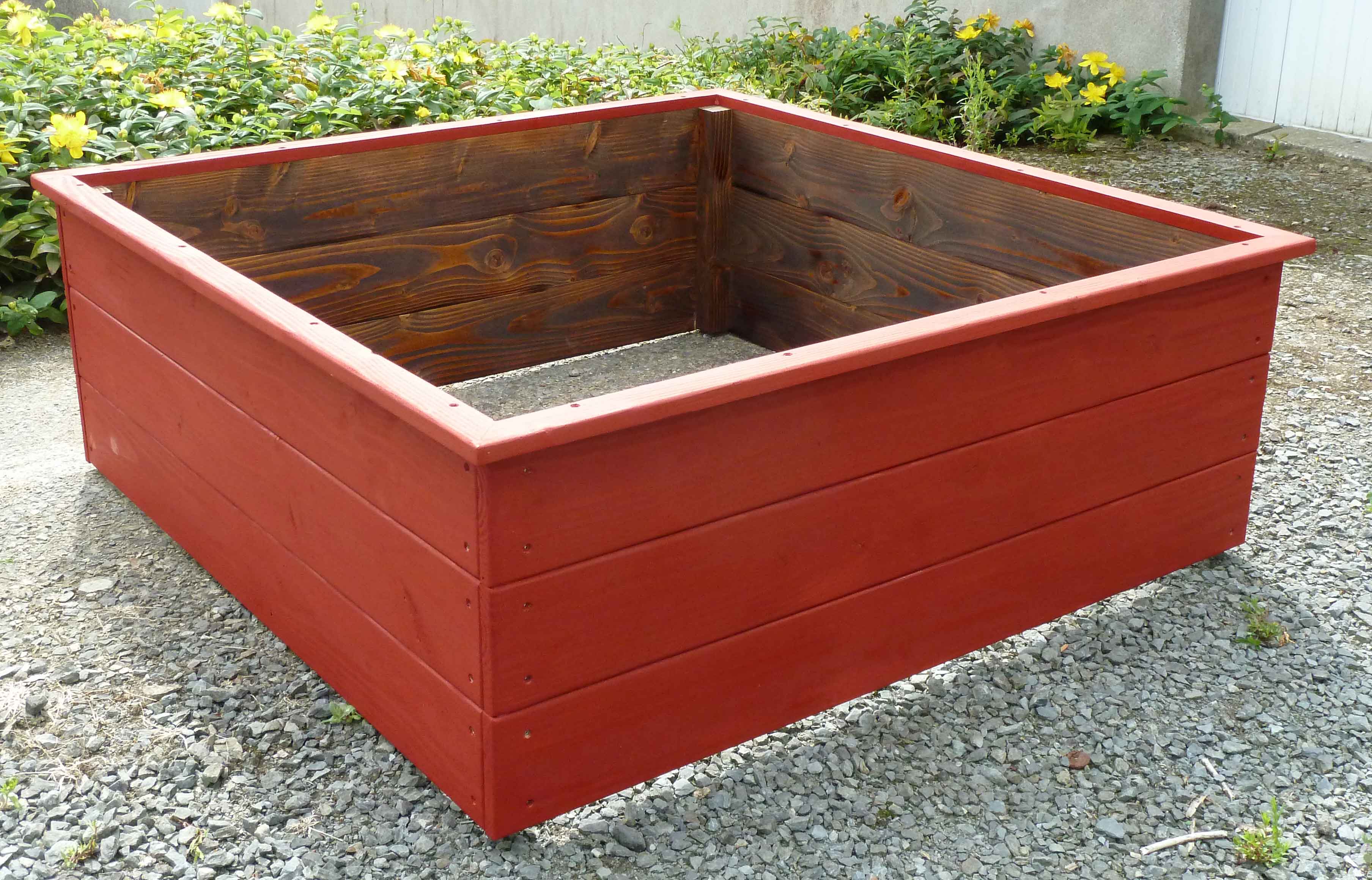 Carré potager Gardenbox 120 x 80 cm (Lot de 2)