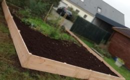 Potager bordures en Douglas