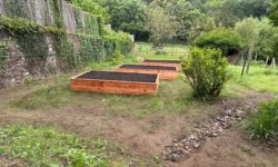 Aménagement d’un potager en carré 210x120x30 à Oudon