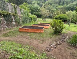 Aménagement d’un potager en carré 210x120x30 à Oudon